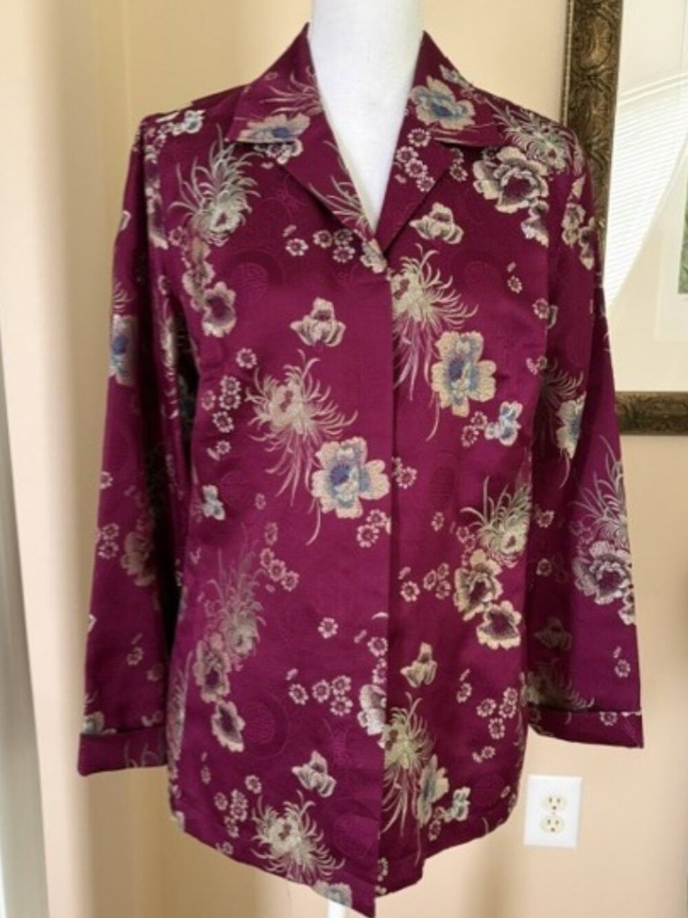 CHICO'S ASIAN INSPIRED JACKET